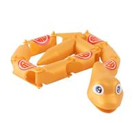 Fidget Snake Figure, Articulated Rubber Snake, Prank Gag Collectible Flexible Multi Joint Design, for Kids Adults Classroom Picnic Party Prank Gift Stress Relief Desk Fun Toy 14.17 Inches