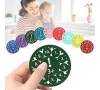 Fidget Spinner de matemáticas (9 unidades), juguete de aprendizaje para niños a partir de 6-10, Fidget Spinner (suma y resta)