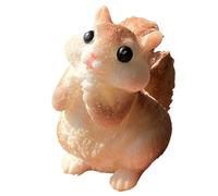 Fidget Squirrel Toy, Soft Cute Figure, Stress Play with Easy Grip, School Classroom with Focus Aid, Lifestyle Accessory, 3.94x2.36 inch Relaxation Supply for Kids Adults Home Travel Work Study