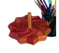 Fidget Star - Stress Toy 3D Printed Calming | Optical Illusion Expanded Shape Sensory Hand Fidget Anti Stress Relief Desk Toy for Teens, Adults, School, Office, Party Favors Use