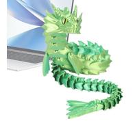 Fidget Toy - 3D Printing, 17.32in 3D Printed Dragon Fidget Toy Articulated Design | Durable Play & Display Collectible, Dragon Figurine Toys For Kids, Adult, Home Decor, Desk Display, Imaginative Play