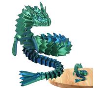 Fidget Toy - 3D Printing, 17.32in 3D Printed Dragon Fidget Toy Articulated Design | Durable Play & Display Collectible, Dragon Figurine Toys For Kids, Adult, Home Decor, Desk Display, Imaginative Play