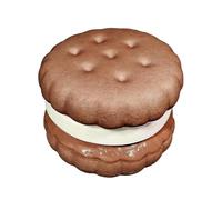 Fidget Toy - Cookie Sensory Relief Device, Calm Block Feature with Detail, Rubber Frame Feature with Detail, Toy Functional Styling, Funny Realistic Silicone Slow Rebound