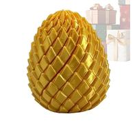 Fidget Toy | Flexible Puzzle Desk Decor - 3D Printed Egg Fidget - for Traveling Desk Bedroom Living Room Home Acerca de 6,5 x 6,5 x 7,5 cm, 2,56 x 2,56 x 2,95 pulgadas Shelf Women Youth Teens Students