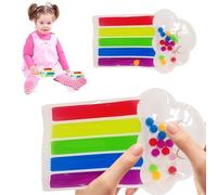 Fidget Toy Juguetes Sensoriales Juguetes Niños Autismo Toys Juguetes Antiestrés para Calmar a los Autistas Squishy Toys Juguetes Táctiles para Niños Tdah y Autismo Fidget Toys Adultos (Nubes)