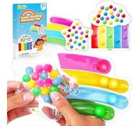 Fidget Toy Juguetes Sensoriales Juguetes Niños Autismo Toys Juguetes Antiestrés para Calmar a los Autistas Squishy Toys Juguetes Táctiles para Niños Tdah y Autismo Fidget Toys Adultos (Estrella)