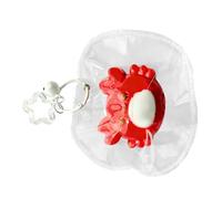 Fidget Toy Keychain, Soft Textured Calming Sensory Toy, Cute Squeeze Animal Design for Stress Relief, Durable Portable Material with Keyring Attachment, Fun Kids Accessory for Boys Girls School Home