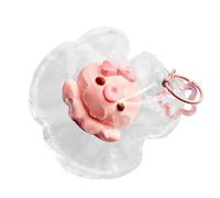 Fidget Toy Keychain, Soft Textured Calming Sensory Toy, Cute Squeeze Animal Design for Stress Relief, Durable Portable Material with Keyring Attachment, Fun Kids Accessory for Boys Girls School Home