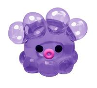 Fidget Toy Pulpo - Juego manual antiestrés | Pelota relajante suave para premios estudiantiles salud mental escuela viajes adultos sensorial estruje, animal marino, la ansiedad, violeta