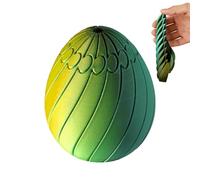 Fidget Toy - Twisty Egg Puzzle Spinner, Rotating Sensory Stress Relief Game with Smooth Turning Segments Design, Handheld Brain Teaser Activity Feature, Ideal for Kids Teens Classroom Travel Quiet Pla