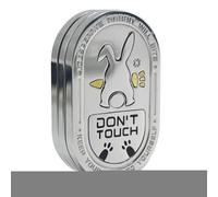 Fidget Toy, Worry Relief, Stress Slider, Smooth Metal Rabbit Design, Satisfying Clicking Mechanism, Pocket-Sized for Focus, Travel, Office, Classroom, Daily Calm and Sensory Play