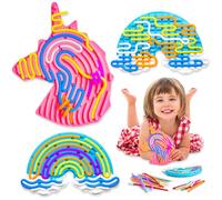 Fidget Toys Anti Stress Niños, Juegos Sensoriales Autismo, 2PCS Unicornio Juguete TDAH Ansiedad, Regalos Cumpleaños Niños 3+ Años, Anti Anxiety Toy Stress Reducer, Autismo Material Sensorial