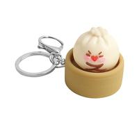 Fidget Toys - Cute Bun Portable Stress Keychain, Desktop Toys Fidgets with Tactile Squeeze Texture, Relaxing Sensory Motion Tool, Ideal for Quiet Inside The Busy Workplacev