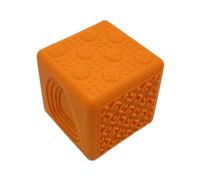 Fidget Toys - Dice Shaped Sensory Cube | Compact Size Learning Toy with Multi Touch Features, Soft Silicone Material with Tactile Buttons, Educational Desk Toy For School Travel Play