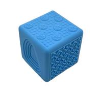 Fidget Toys - Dice Shaped Sensory Cube | Silicone Educational Activity Toy with Press Spin Click Actions, Stress Relief Focus Aid For Classroom Travel, Interactive Learning Gift For Kids