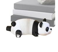 Fidget Toys Panda Edition, Portable 3D Spring Panda Sensory Toy, 4.92x2.87x1.57 Inches Decorative Animal Ornament for Teens, Students, Adults, Work, Desk, Nightstand, Airplane, Travel, Home Use