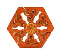 Fidget Toys Spinner Hand Toy | 7,3 x 6,3 x 1,4 cm Spinners with Smooth Gyroscope Mechanism, Lightweight Fidget Toy with Portable Design, Educational Focus Spinner for Kids Teens Adults