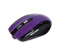 FidgetGear Mini ratones inalámbricos recargables Bluetooth 3.0 6D 1600DPI, ratón óptico para juegos, morado