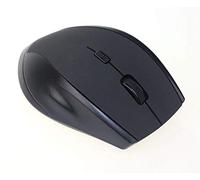 FidgetGear Ratón óptico inalámbrico USB de 2,4 GHz 6D 1600 DPI para juegos para computadora portátil de escritorio, color negro