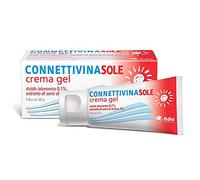 Fidia Farmaceutici Conectivinaxol Crema Gel, Tubo de 30 G, Ácido Hialurónico 0,1%, Extracto de Semillas de Avena 5%, Para Scottatuajes, Eritemas Solares y Enrojecimientos