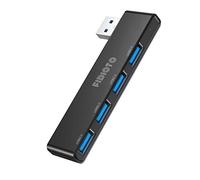 Fidioto - Adaptador USB de 4 puertos (1 concentrador 3.0, concentrador 3 x 2.0), concentrador USB para portátil, iMac Pro, MacBook Air, Mac Mini/Pro, Surface Pro, ordenador portátil, unidades flash