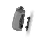 FIDLOCK Bidón de 450 ml para sistemas de sujeción de bidonesTWIST bike negro-transparente 450 ml