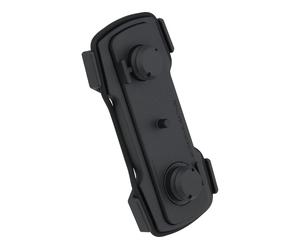 FIDLOCK Montura múltiple TWIST tex base para textiles negro one_size