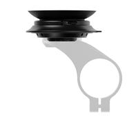 Fidlock Vacuum Turn Base Soporte Magnético al Vacío para Smartphone Soporte GPS para Ordenador de Bicicleta Negro