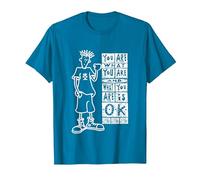 Fido Dido Eres lo Que Eres Camiseta, Hombre, Zafiro, 3XL