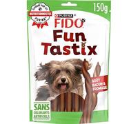 Fido Fun Tastix - Palitos de tocino y queso para perro, 150 g