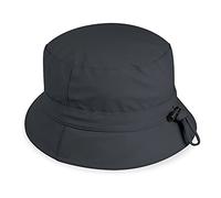 fiebig Ginny Sombrero de lluvia con banda flexible | Sombrero de pescador para exteriores con forro de algodón ligero | Ajuste cómodo para todo el año, azul marino, 56