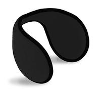 fiebig Orejeras para mujeres y hombres | Calentadores de oídos unisex en talla única de 54-63 cm | Innovadora protección auditiva minimalista para deportes de invierno | Negro