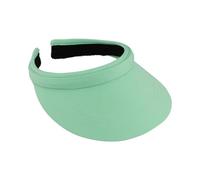 fiebig Visor | Sombra para la cara | Clipvisor en talla única | En muchos colores de 100% algodón | Gorra de verano con forro interior de cinta de rizo | Parasol, mentol., Talla única