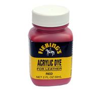 Fiebing's Acrílico Cuero Rojo Paint 2 oz. (59mL)