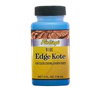 Fiebing's Edge Kote - Pintura de borde de cuero para zapatos, muebles, bolsos, sofás, cinturones, flexible, resistente al agua, semibrillante para proteger los bordes naturales