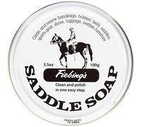 Fiebing's Saddle Soap White Polish Cleans Leather Renew Revive Color 3oz