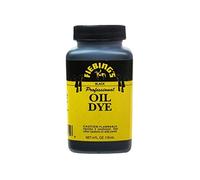 Fiebing's Tinte de aceite profesional negro, Black, 4 Ounces