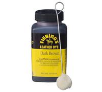 Fiebing's Tinte de cuero, marrón oscuro, 4 oz.