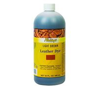 Fiebing's Tinte para cuero - Marrón claro, 907.2 g a base de alcohol penetrante y permanente para cuero
