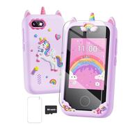 Fiechcco Regalos para niñas de 6 a 8 años, teléfono inteligente, Pascua, Navidad, relleno de calcetines para niños, juguete para adolescentes de 3, 4, 5, 7, 9, 6, 8 años, ideas de regalo de cumpleaños