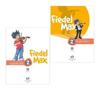 Fiedel-Max Band 2 and Der Große Auftritt 2 (VHR 3802, VHR 3811, 9783920470436, 9783920470504) + Soundman colofonia (Starterset)