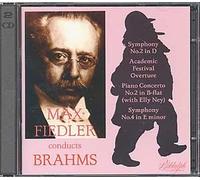 Fiedler - Symphonies N°2 OP.73, N°4 OP.98-Concerto pour Piano N°2, OP.83. [Import]