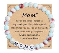 FIEEFX Pulsera para mamá, abuela, esposa, tía, abuela, mamá, Gigi, Mimi, Grammy, abuela, Nonna, regalo para mujeres y adultos, para el día de la madre, San Valentín, Navidad, cumpleaños, Pascua