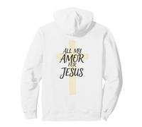Fiel Cristiano Todo mi Amor por Jesús Sudadera con Capucha