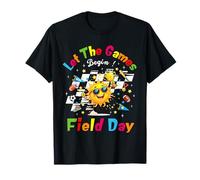 Field Day 2026 Let The Games Begin Funny Kids Teacher School Camiseta