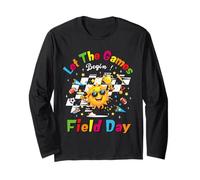 Field Day 2026 Let The Games Begin Funny Kids Teacher School Manga Larga