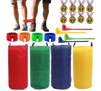 Field Day Games Kids 24 Piece - Funny Interactive Racing Kit | | Outdoor Sports Activity Accessories Field Day Games Kids 24 Piece Funny Interactive Racing Set Family Party Team Toy