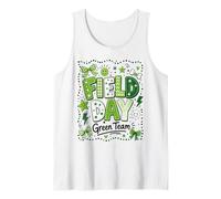 Field Day Green Team Funny para niños, Juegos de día de Campo Camiseta sin Mangas