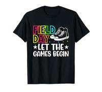 Field Day Let The Games Begin Niños Niños Niñas Maestros Camiseta
