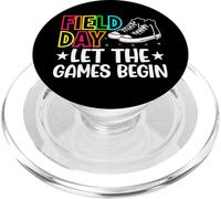 Field Day Let The Games Begin Niños Niños Niñas Maestros PopSockets PopGrip para MagSafe